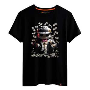 tee-shirt argent hello kitty