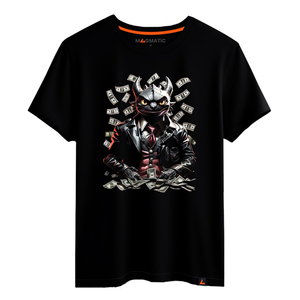 tee-shirt billet de banque dragon