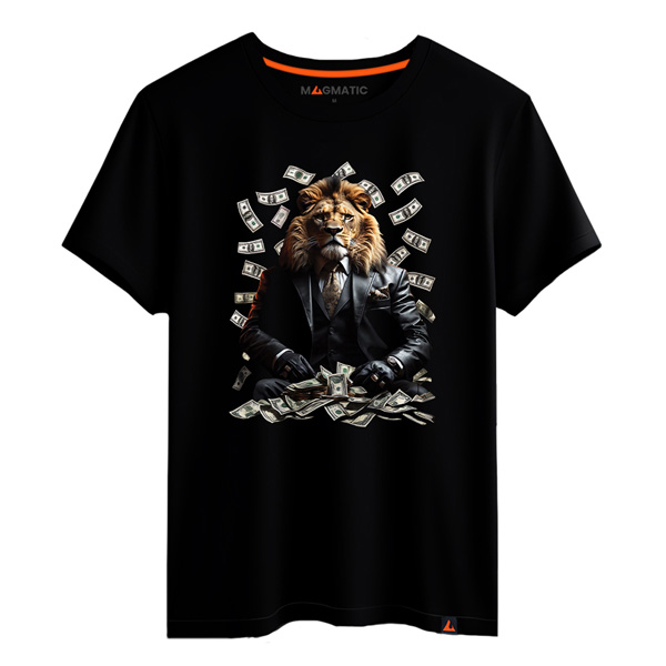 tee-shirt billet de banque lion narnia
