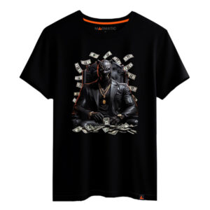 tee-shirt black panthère