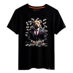 tee-shirt billet de banque pitbull
