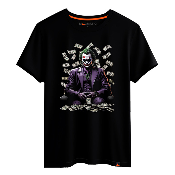 tee-shirt billet de banque jocker