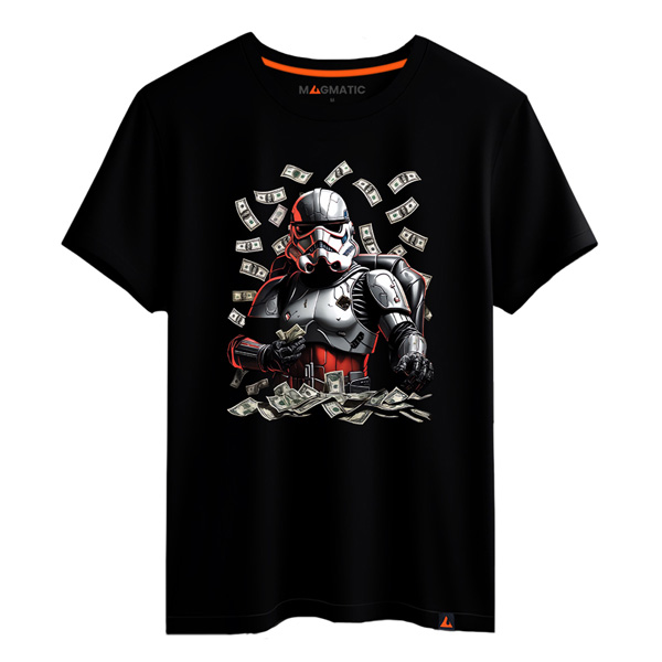 tee-shirt billet de banque star wars