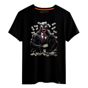 tee-shirt billet de banque spider man