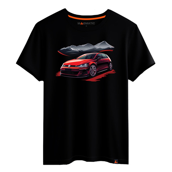 t shirt voiture rouge sport