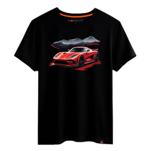 t shirt voiture rouge sport