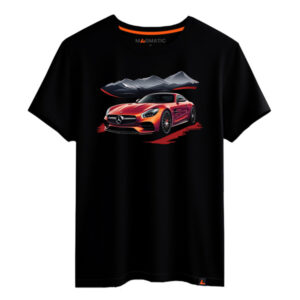 t shirt voiture rouge sport