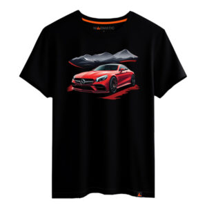 t shirt voiture rouge sport