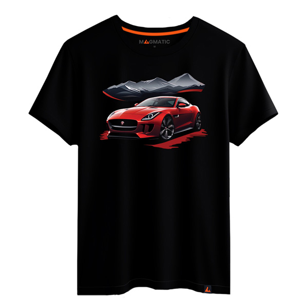 t shirt voiture rouge sport