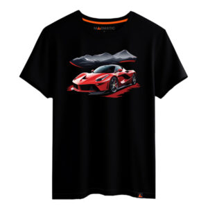 t shirt voiture rouge sport
