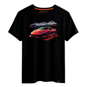 t shirt voiture rouge sport