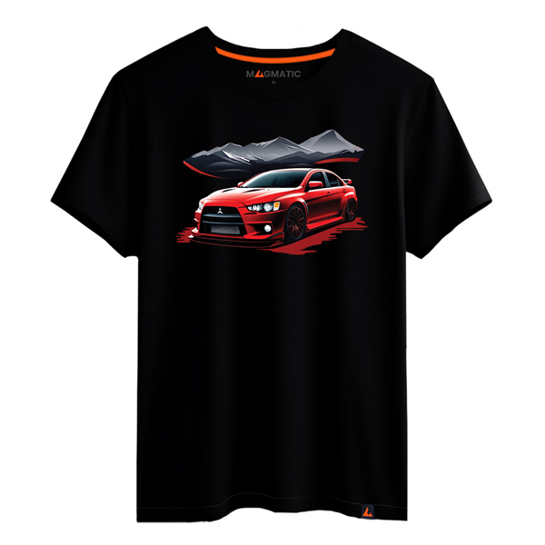 t shirt voiture rouge sport
