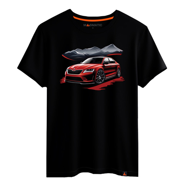 t shirt voiture octavia