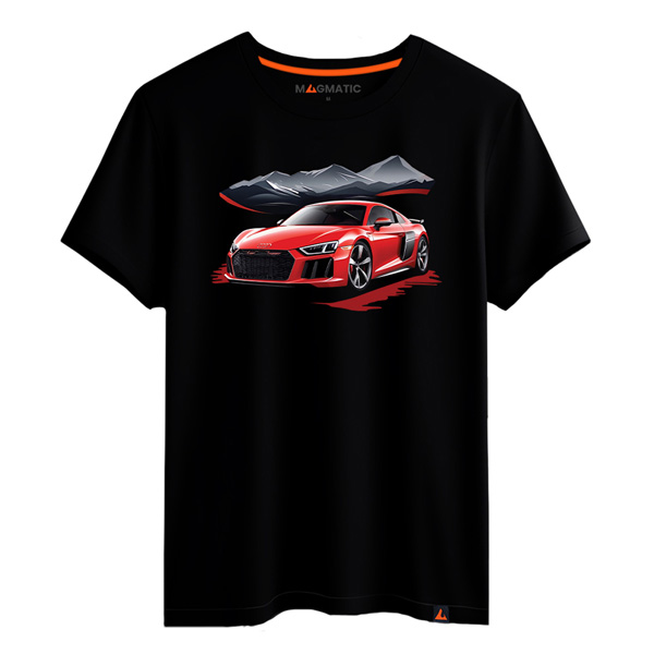 t shirt voiture rouge sport