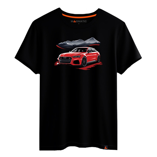t shirt voiture rouge sport