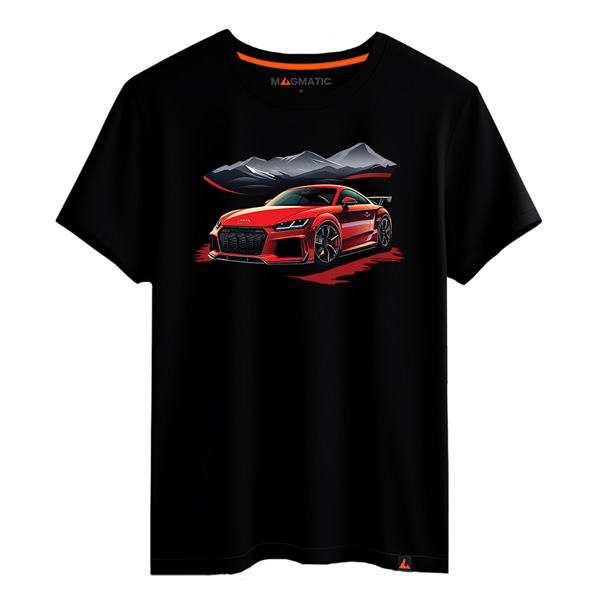 t shirt voiture rouge sport