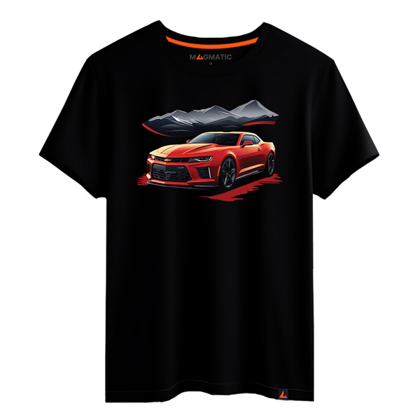 t shirt voiture rouge sport