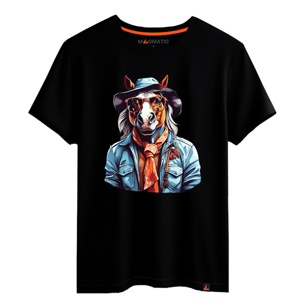 t shirt cheval
