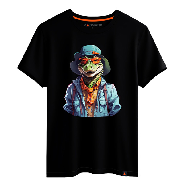 t shirt crocodile