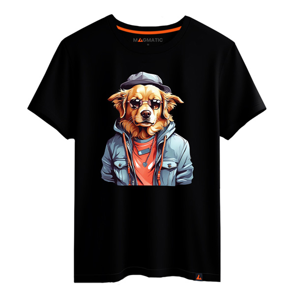 t shirt chien