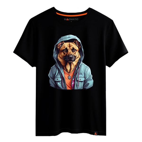 t shirt chien