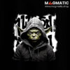 visuel street hoodie maître de la force