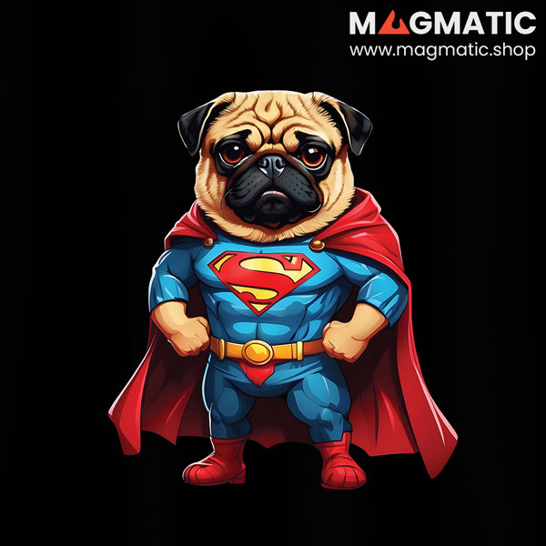 visuel super beast carlin super héros
